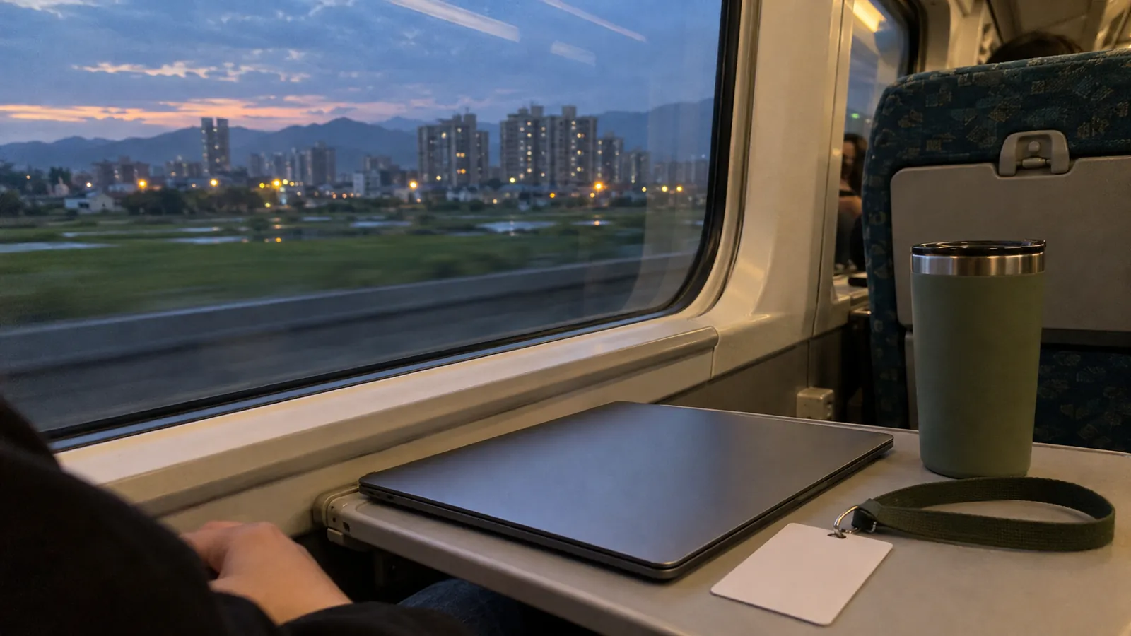 闔上筆電搭上高鐵列車,科技族從容跨區置產成家。